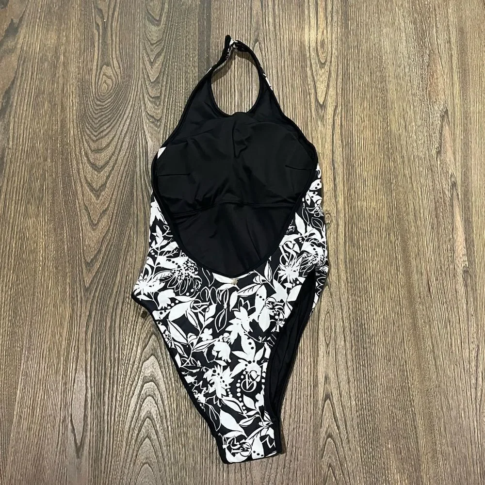 NWOT Victoria’s Secret Swim Floral Backless One Piece Swimwear Multicolor Size M